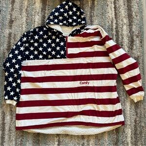 Comfy USA Stars and Stripes Hoodie